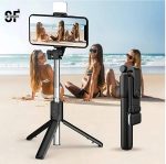 Selfie Stick & Tripod with Bluetooth Remote for Video Shooting - Image 3