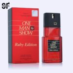 One Man Show Ruby Edition Edt Perfume Spray for men - 100ml - Image 3